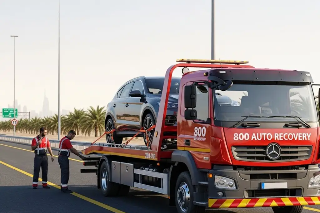 Long-distance towing service offering secure, efficient vehicle transport over large distances.