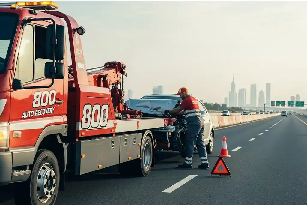 Luxury and sports car accident recovery service offering safe and specialized towing for high-end vehicles.