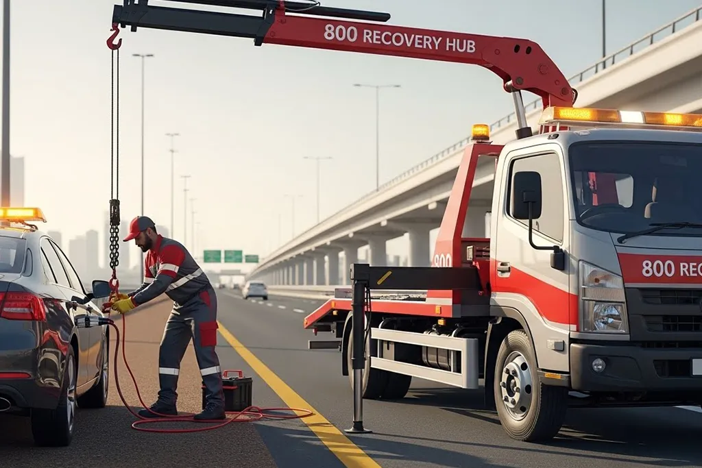 Roadside assistance service offering quick help for vehicle breakdowns, flat tires, and other emergencies.